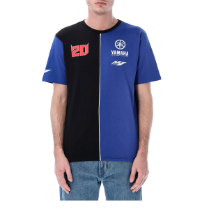 T-shirt homme Fabio Quartararo Yamaha - coupe vertical