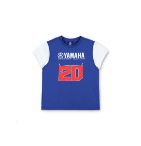 T-shirt enfant Fabio Quartararo Yamaha Factory Racing - Grand 20 et logo Yamaha