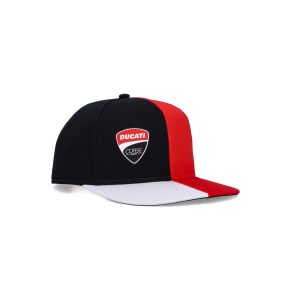 Cappellino visiera piatta Ducati Corse - Color block