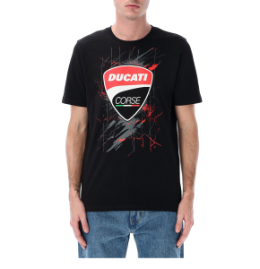 T-shirt uomo Ducati Corse - Scratched logo