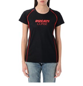 T-shirt donna Ducati Corse - Tessuto tecnico