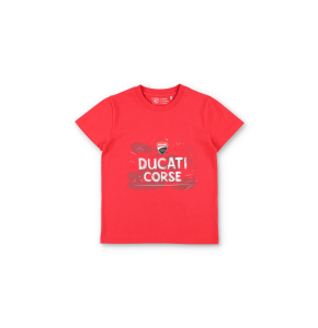 T-shirt bimbo Ducati Corse - Cartoon logo