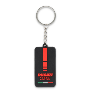 Portachiavi Ducati Corse - Red stripe