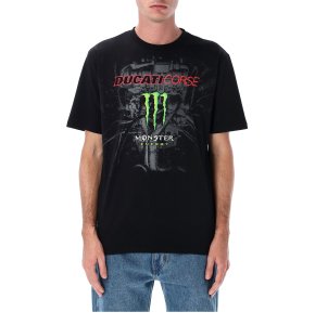 T-shirt uomo Ducati dual Monster - Grey Heart