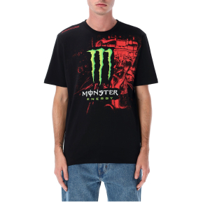 Camiseta hombre Ducati dual Monster - Red Heart