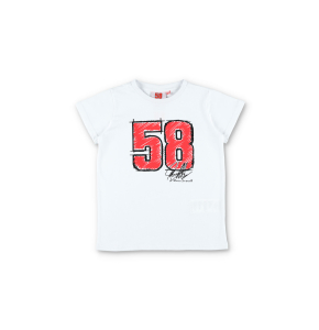 T-shirt bimbo Marco Simoncelli - 58 painted