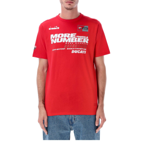 PRE-ORDER  | T-shirt  LIMITED EDITION - "MORE THAN A NUMBER" - Marc Marquez World Champion 2025