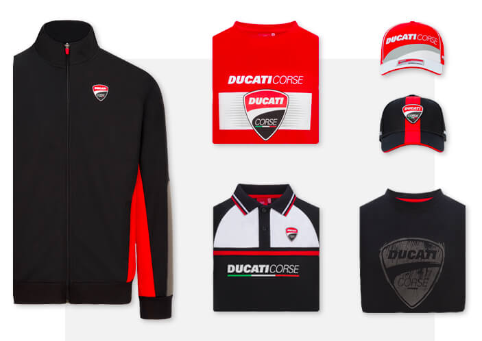 terminado Grifo Romper Ducati Corse | Ropa y accesorios oficiales de MotoGP y Superbike.