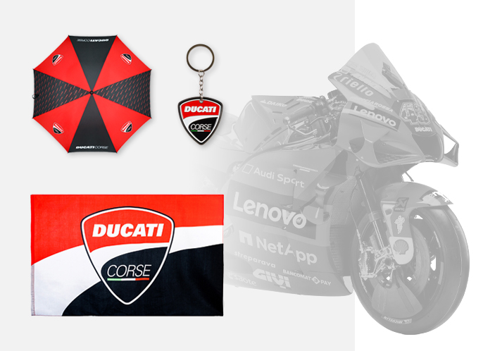 Ducati Corse мотоцикл синий